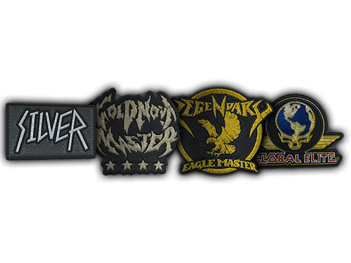 Metal Skill Group Patch Collection Skins
