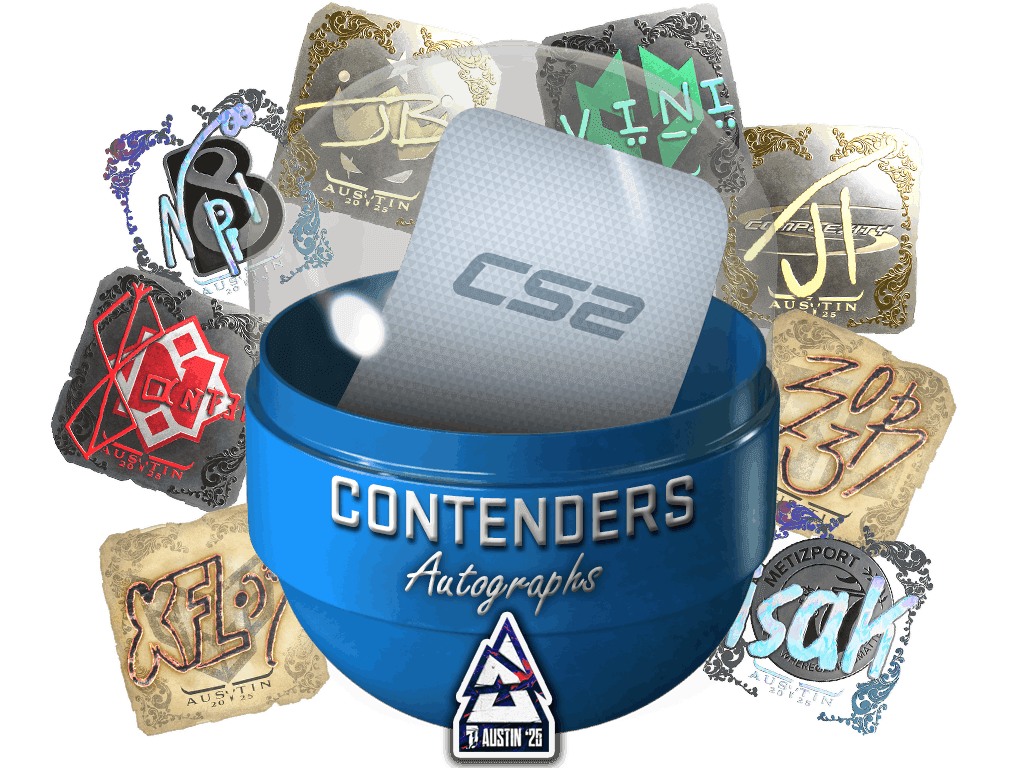 Austin 2025 Contenders Autograph Capsule Skins