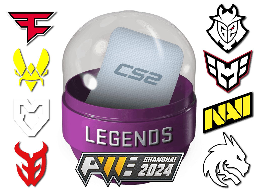 Shanghai 2024 Legends Sticker Capsule Skins
