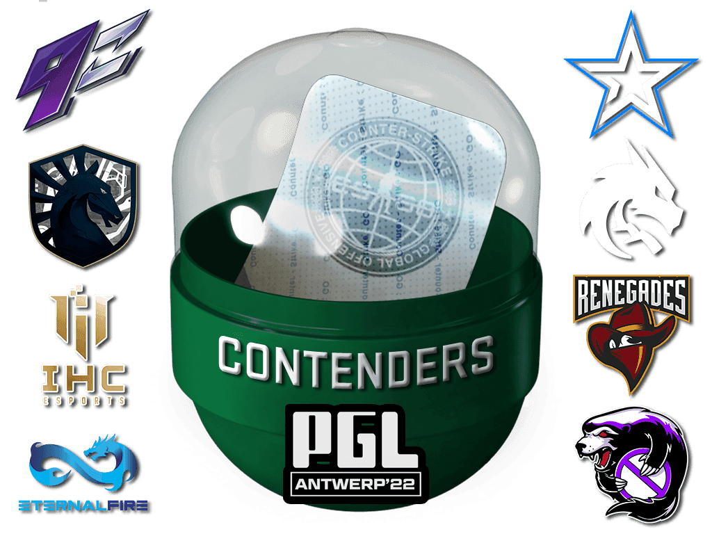 Antwerp 2022 Contenders Sticker Capsule Skins