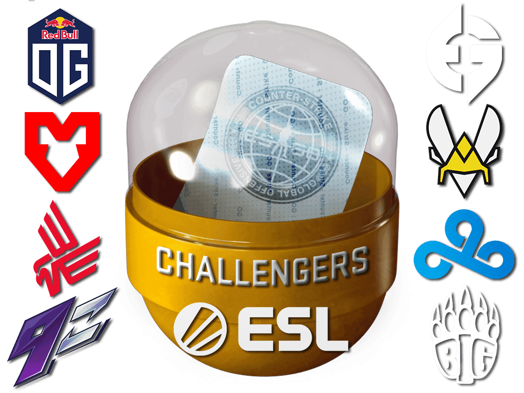 Rio 2022 Challengers Sticker Capsule Skins