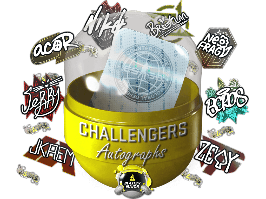 Paris 2023 Challengers Autograph Capsule Skins