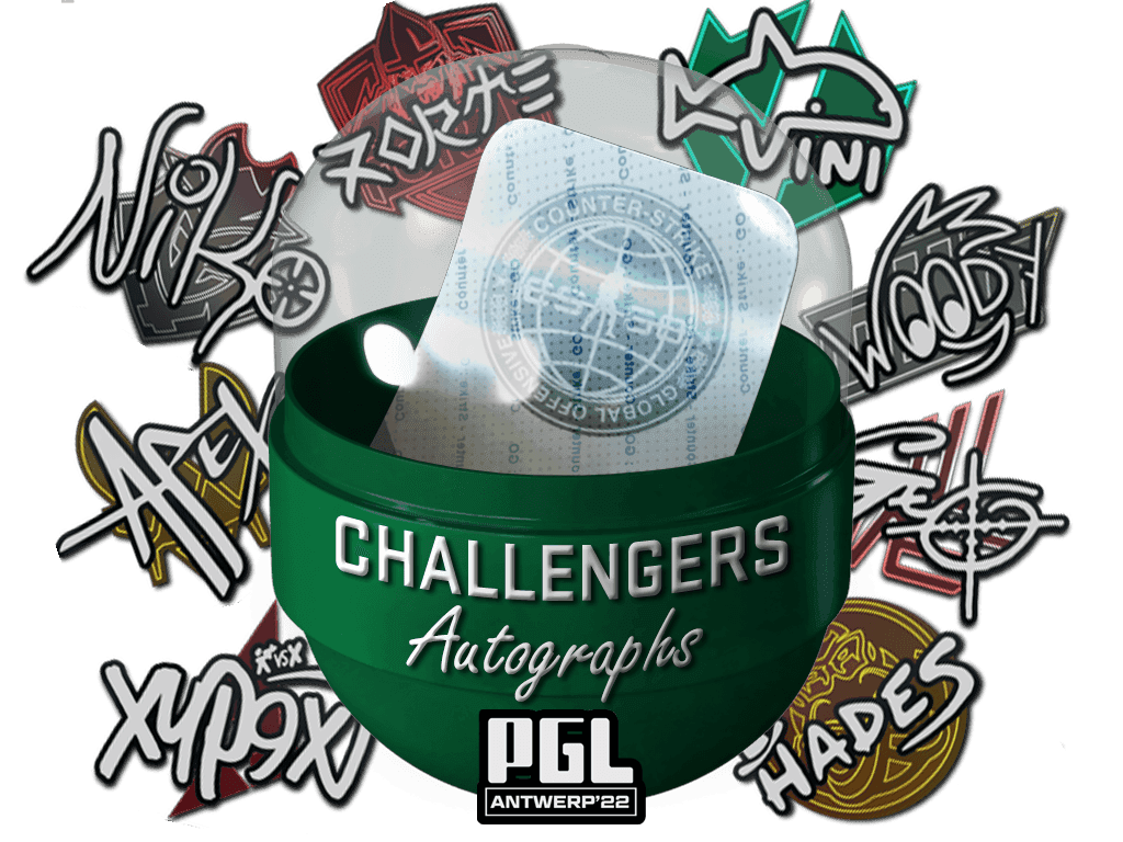 Antwerp 2022 Challengers Autograph Capsule Skins