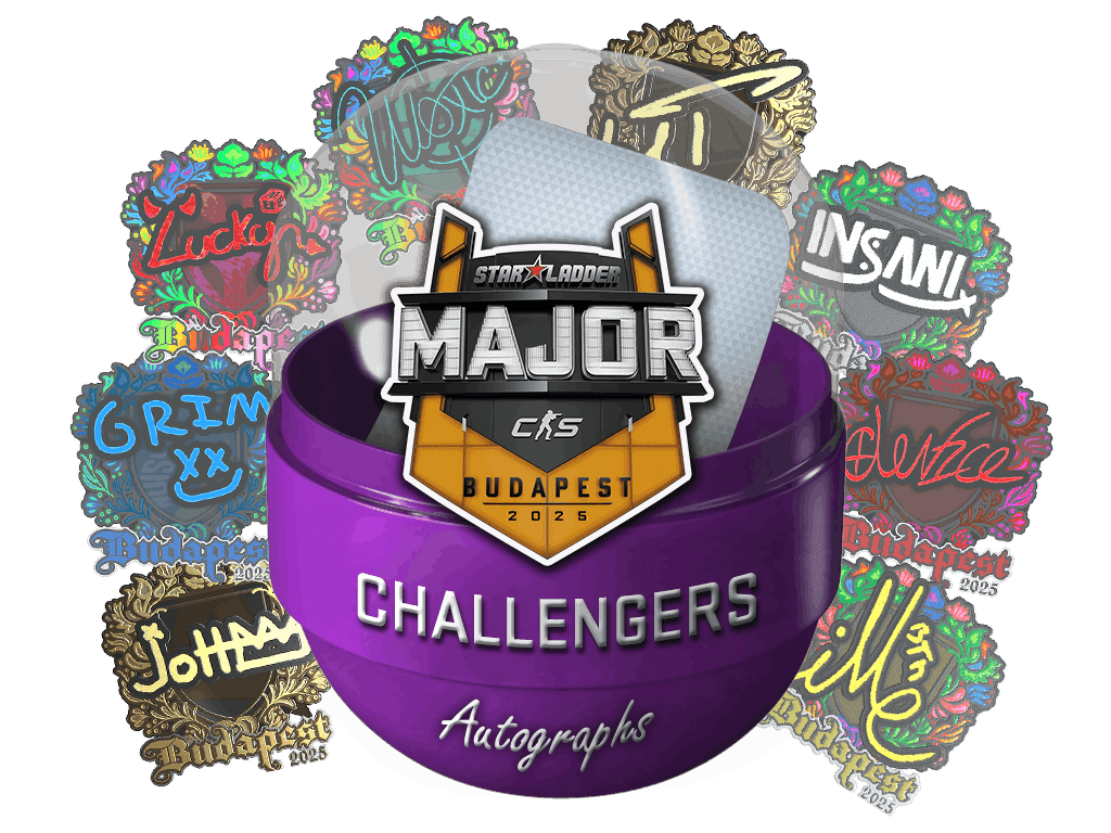 Budapest 2025 Challengers Autograph Capsule Skins