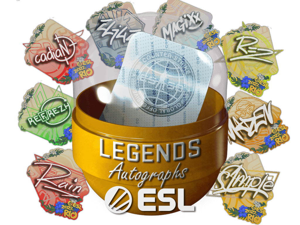 Rio 2022 Legends Autograph Capsule Skins