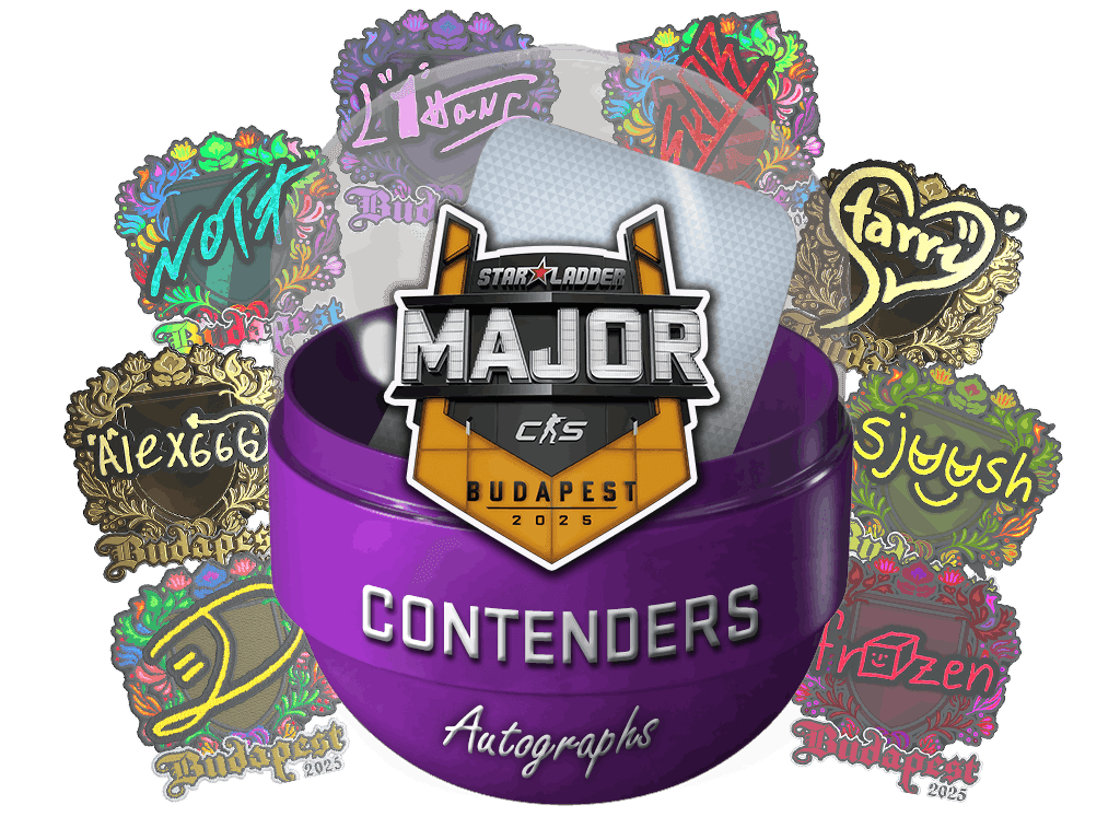 Budapest 2025 Contenders Autograph Capsule Skins