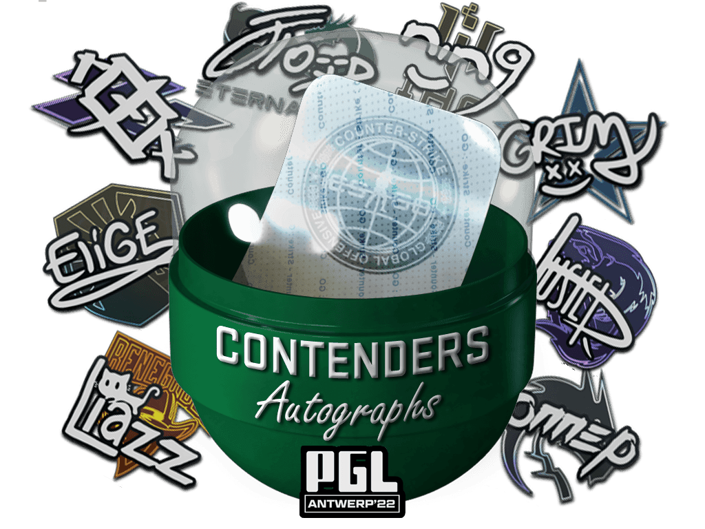 Antwerp 2022 Contenders Autograph Capsule Skins