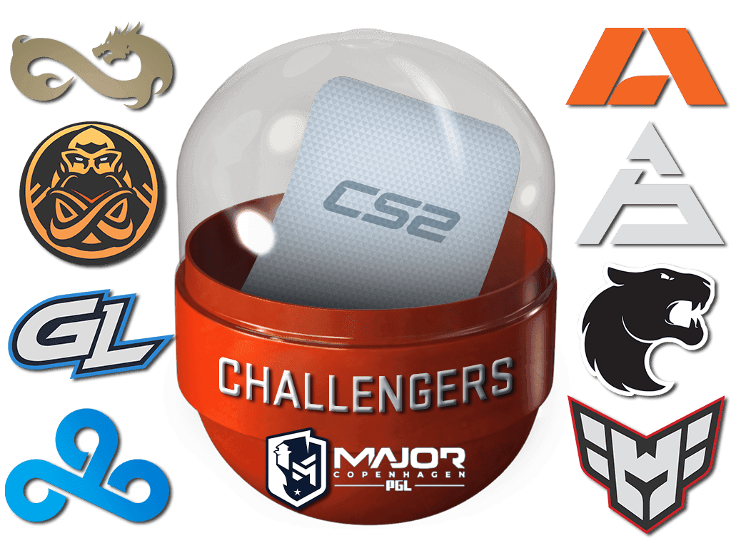 Copenhagen 2024 Challengers Sticker Capsule Skins