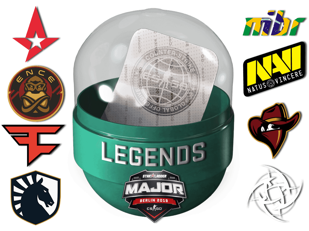 Berlin 2019 Legends (Holo-Foil) Skins