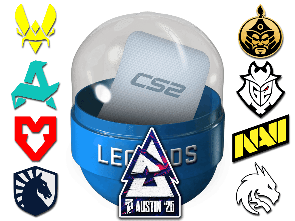 Austin 2025 Legends Sticker Capsule Skins