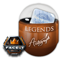 London 2018 Legends Autograph Capsule Skins