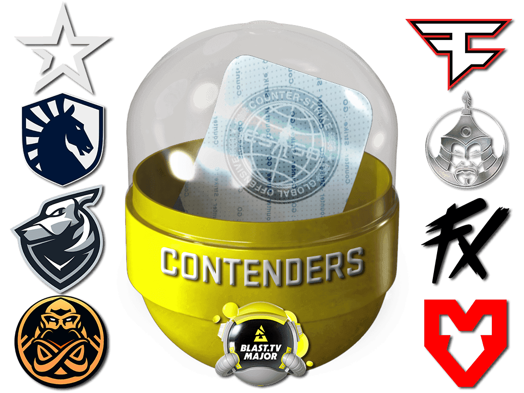 Paris 2023 Contenders Sticker Capsule Skins