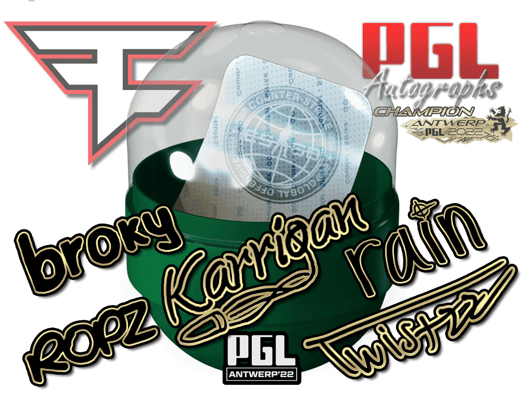 Antwerp 2022 Champions Autograph Capsule Skins