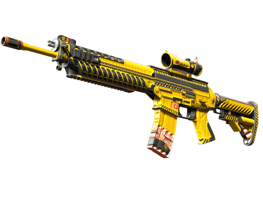 SG 553 Hazard Pay (Souvenir Minimal Wear)