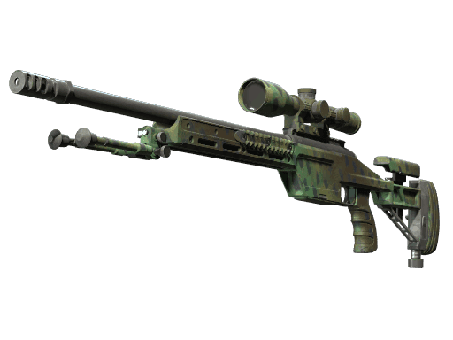 SSG 08 Jungle Dashed (Souvenir Factory New)