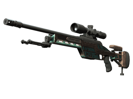 SSG 08 Azure Glyph (Minimal Wear)
