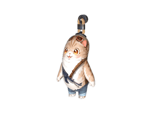 Lil' Whiskers CS2 Charm