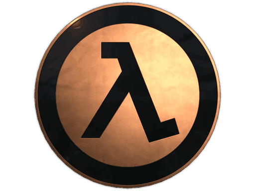 Copper Lambda Pin CS2 Collectible
