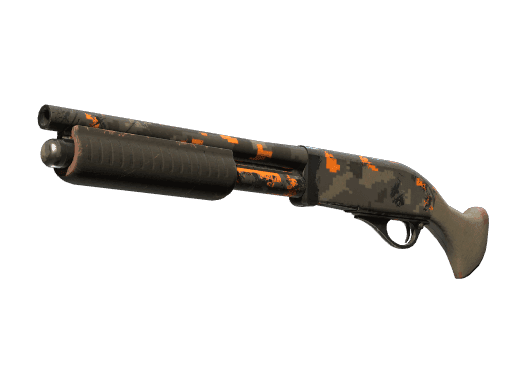 Sawed-Off Orange DDPAT (StatTrak Well-Worn)