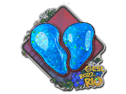 00 Nation (Glitter) CS2 Sticker