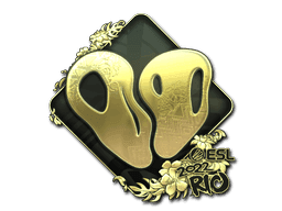 00 Nation (Gold) CS2 Sticker
