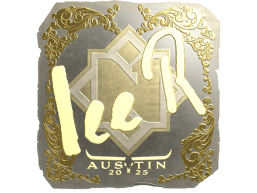 1eeR (Gold) CS2 Sticker