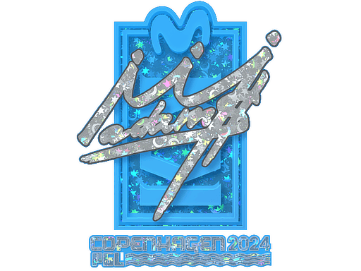adamS (Glitter) CS2 Sticker