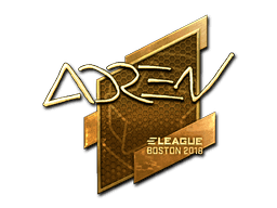 AdreN (Gold) CS2 Sticker