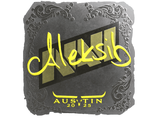 Aleksib (Foil) CS2 Sticker