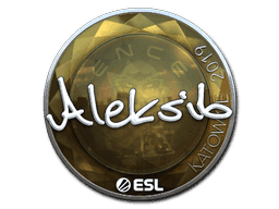 Aleksib (Foil) CS2 Sticker
