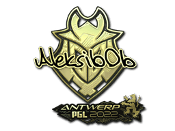 Aleksib (Gold) CS2 Sticker