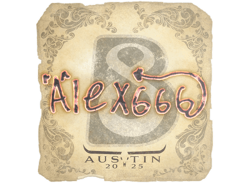 alex666 CS2 Sticker