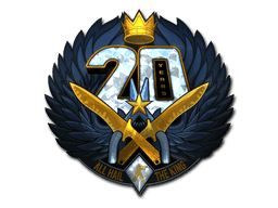 All Hail the King (Foil) CS2 Sticker