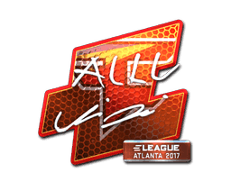 allu (Foil) CS2 Sticker