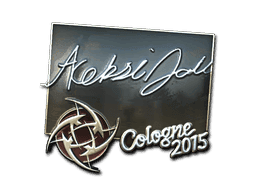 allu (Foil) CS2 Sticker