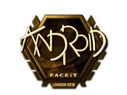 ANDROID (Gold) CS2 Sticker
