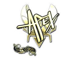 apEX (Gold) CS2 Sticker