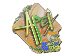apEX (Holo) CS2 Sticker