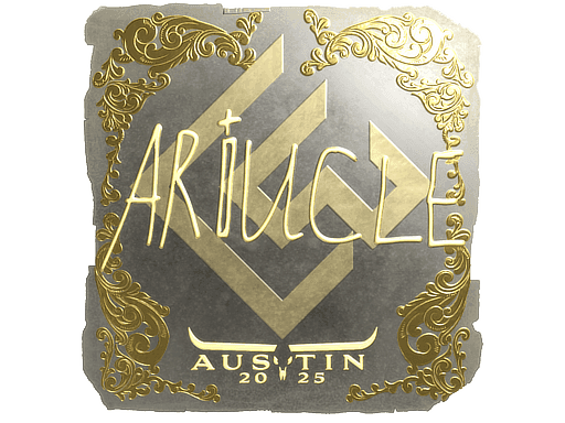Ariucle (Gold) CS2 Sticker