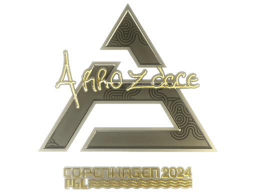 arrozdoce (Gold) CS2 Sticker