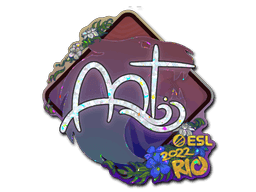 arT (Glitter) CS2 Sticker