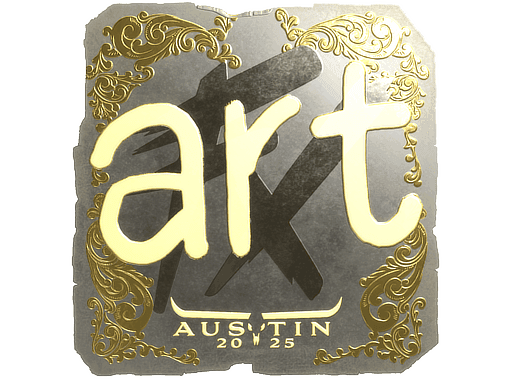 arT (Gold) CS2 Sticker