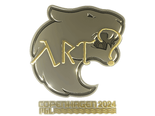 arT (Gold) CS2 Sticker