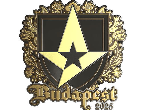Astralis (Gold) CS2 Sticker