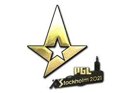 Astralis (Gold) CS2 Sticker