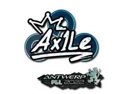 Ax1Le (Glitter) CS2 Sticker