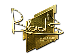 B1ad3 (Gold) CS2 Sticker