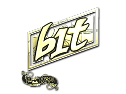 b1t (Gold) CS2 Sticker