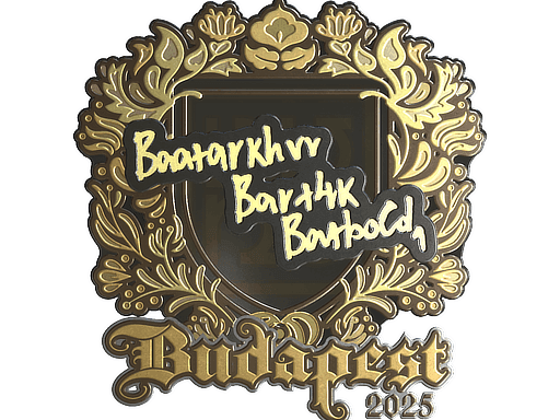 Bart4k (Gold) CS2 Sticker