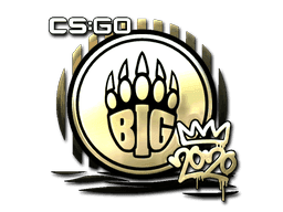 BIG (Gold) CS2 Sticker